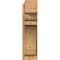 Ekena Millwork Olympic Block Rough Sawn Outlooker, Western Red Cedar, 8"W x 22"D x 30"H OUT08X22X30OLY05RWR - alternate 2